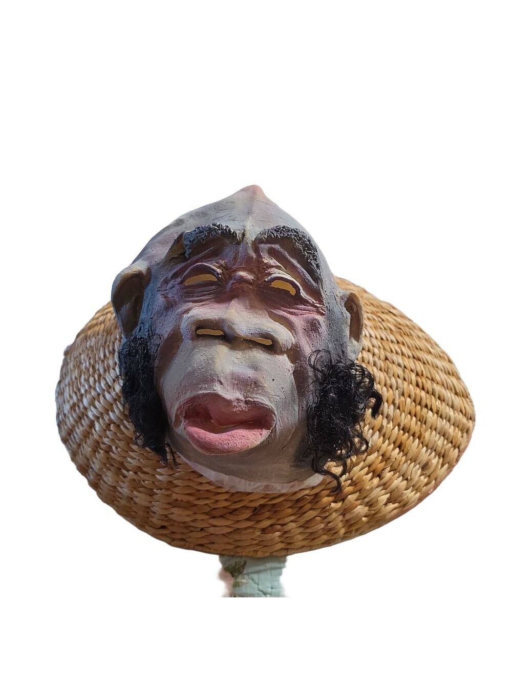 Rev Linsa Vintage Half Face Latex Ape Mask - Used